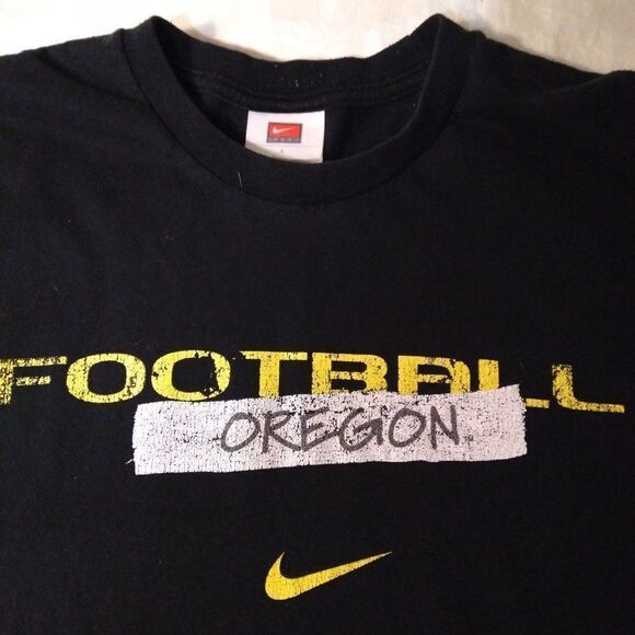 Vintage Nike U of Oregon Ducks Football T-Shirt - Picture 1 of 7